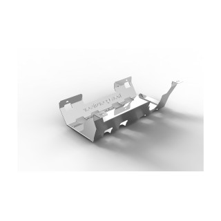 3 drzwi osłona tlumika aluminiowa Jeep Wrangler JK