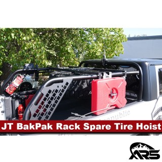 MetalCloak Wciągnik koła zapasowego do bagażnika BakPak, Jeep Gladiator JT - ujęcie 2