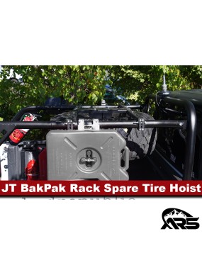 MetalCloak Wciągnik koła zapasowego do bagażnika BakPak, Jeep Gladiator JT