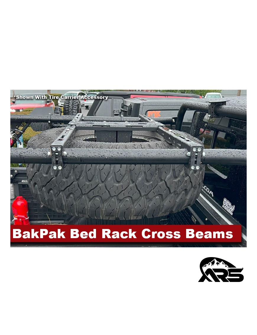 MetalCloak Wzmocnione belki poprzeczne BakPak Multi-Mount, para