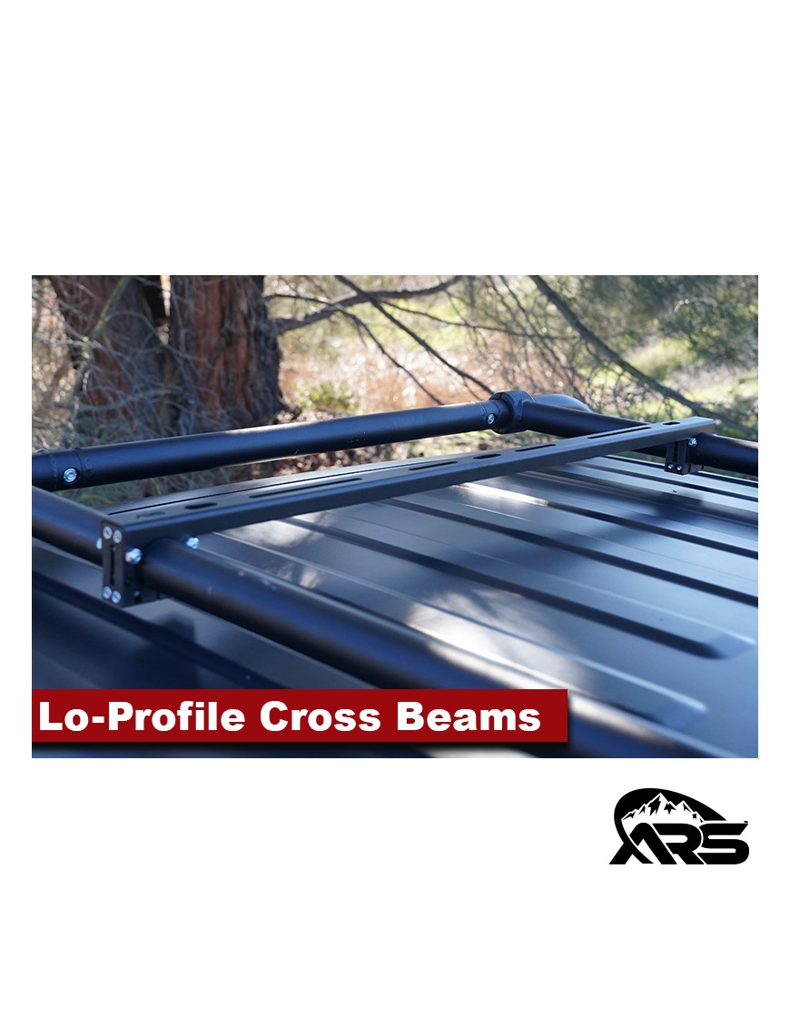 MetalCloak Belki poprzeczne OverCab Lo-Profile, rura 2 cale, Jeep JK, JL, JT