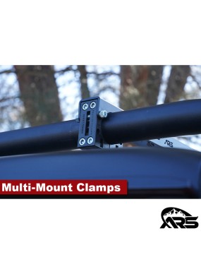 MetalCloak Wzmocnione belki poprzeczne OverCab Multi-Mount, para, Jeep JK, JL, JT