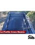MetalCloak Belki poprzeczne OverCab Lo-Profile, rura 2 cale, Jeep JK, JL, JT