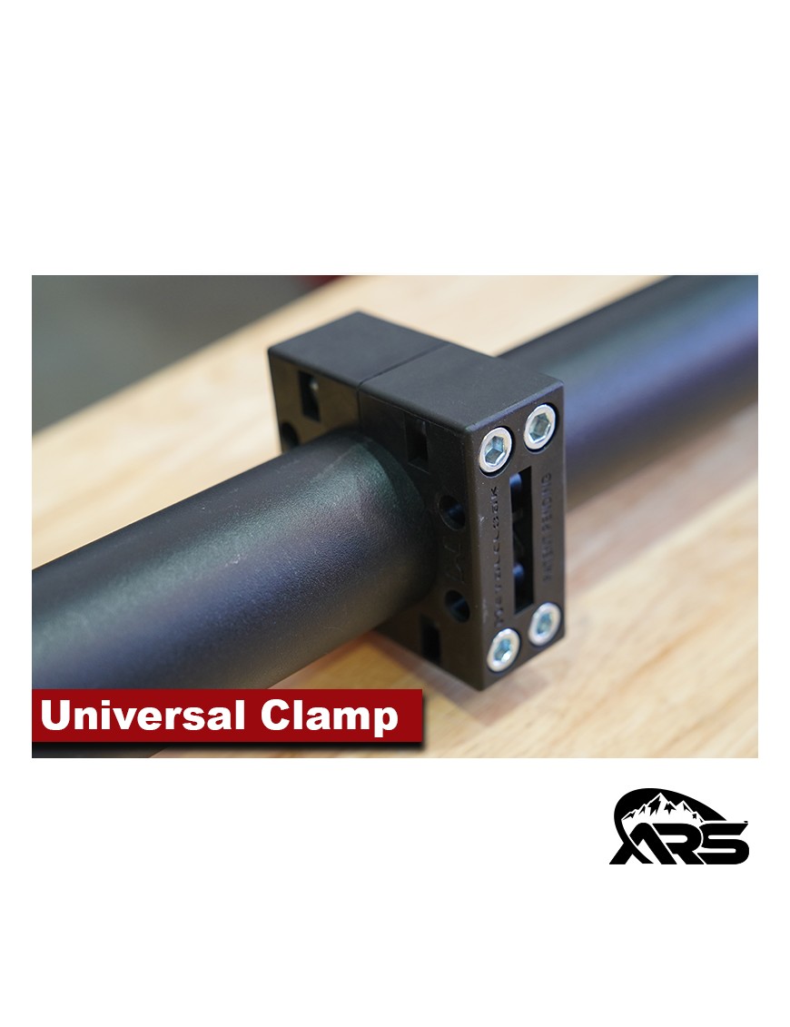 MetalCloak Uniwersalne uchwyty akcesoriów Multi-Mount na rurę 2 cale, para
