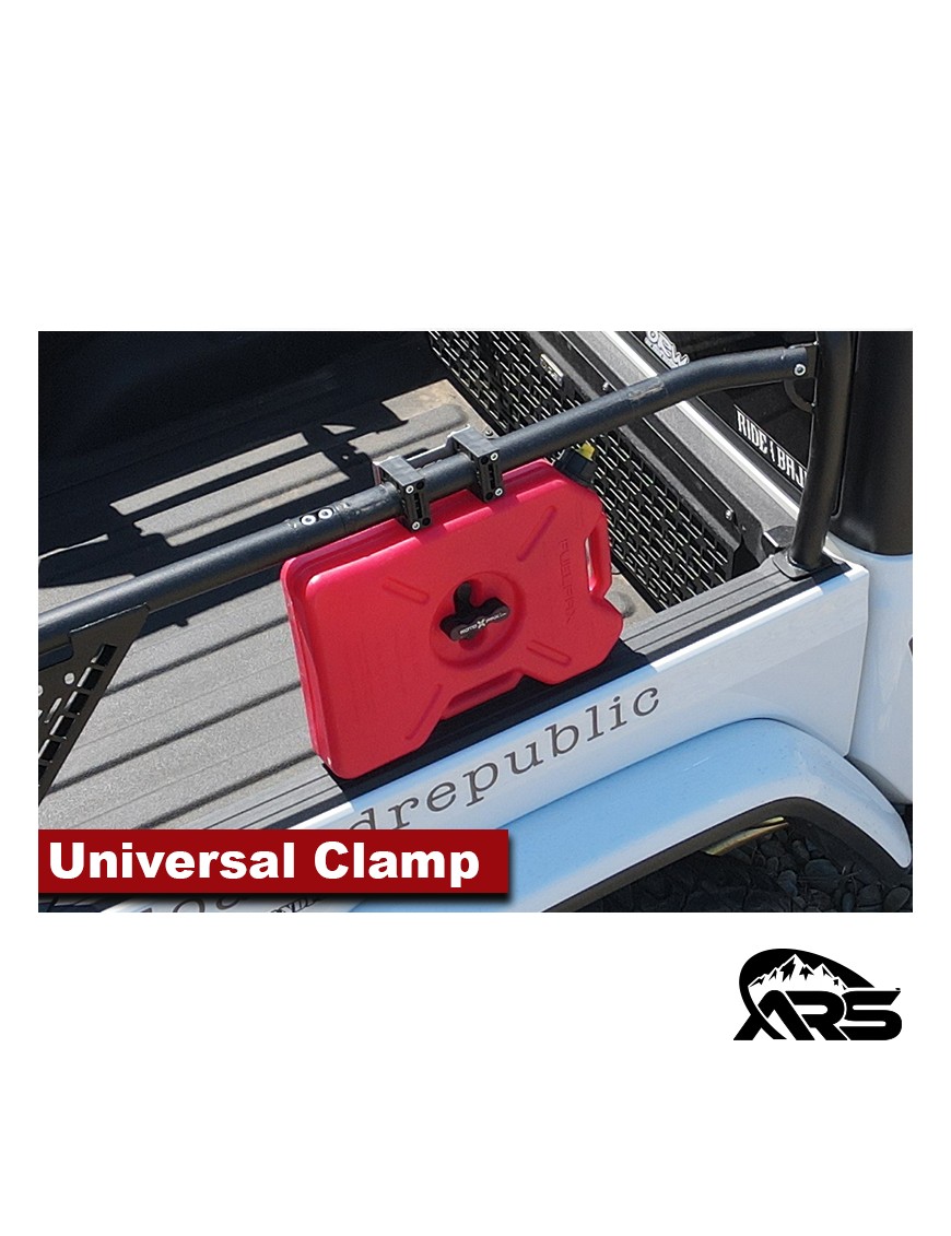 MetalCloak Uniwersalne uchwyty akcesoriów Multi-Mount na rurę 2 cale, para