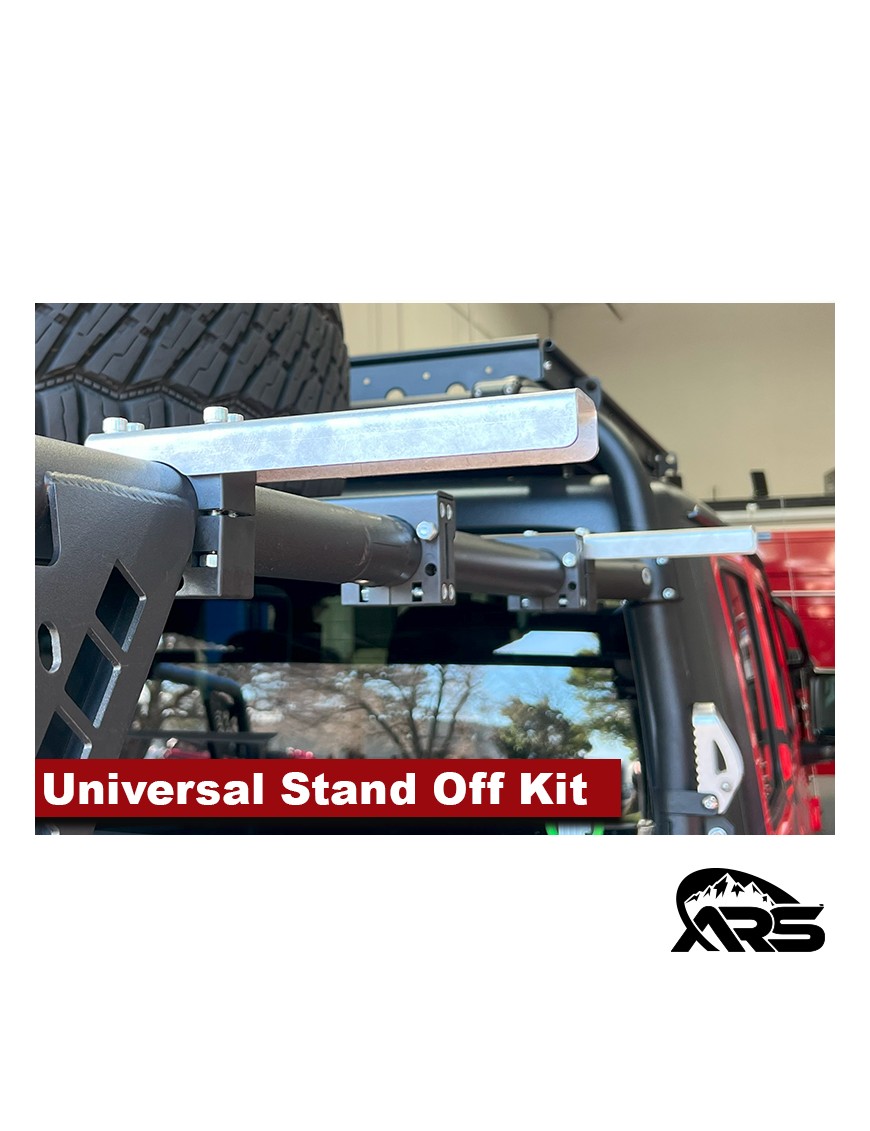 MetalCloak Uniwersalne dystanse montażowe Multi-Mount na rurę 2 cale, para