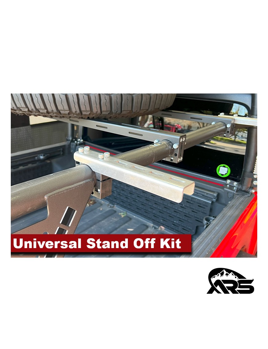 MetalCloak Uniwersalne dystanse montażowe Multi-Mount na rurę 2 cale, para