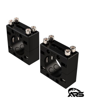 MetalCloak Uniwersalne uchwyty akcesoriów Multi-Mount na rurę 2 cale, para