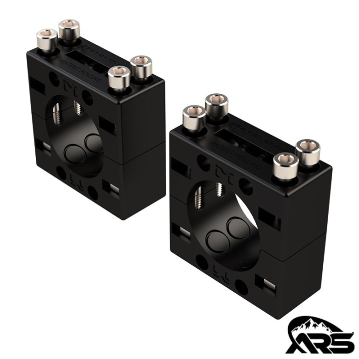 MetalCloak Uniwersalne uchwyty akcesoriów Multi-Mount na rurę 2 cale, para - ujęcie 5