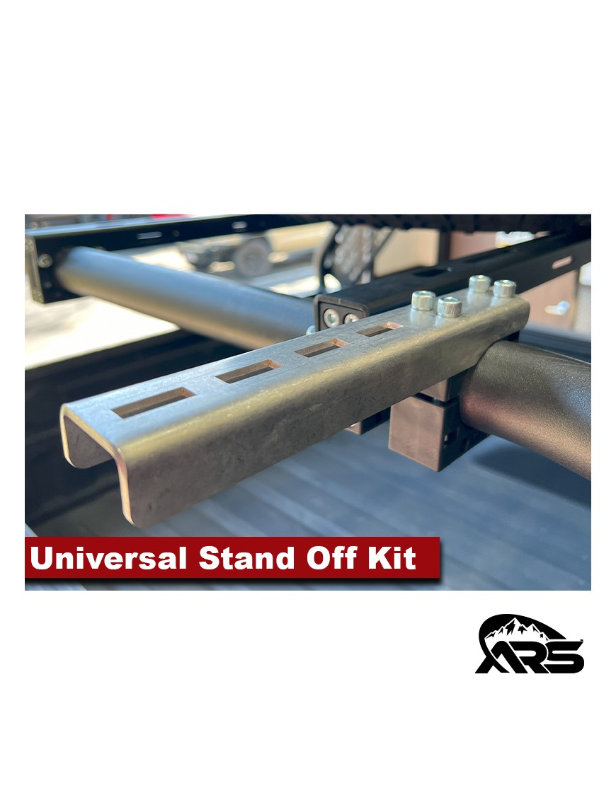 MetalCloak Uniwersalne dystanse montażowe Multi-Mount na rurę 2 cale, para