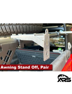 MetalCloak Uchwyty markizy do bagażnika Multi-Mount na rurę 2 cale, para