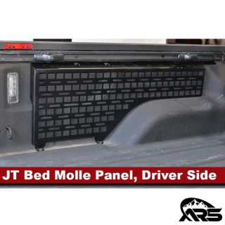 MetalCloak Panel MOLLE do skrzyni ładunkowej, strona kierowcy, Jeep Gladiator JT