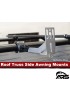 MetalCloak Boczne uchwyty markizy do belek dachowych 2 cale, Jeep JK, JL, JT