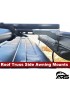 MetalCloak Boczne uchwyty markizy do belek dachowych 2 cale, Jeep JK, JL, JT