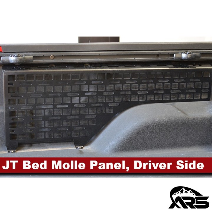 MetalCloak Panel MOLLE do skrzyni ładunkowej, strona kierowcy, Jeep Gladiator JT - ujęcie 3