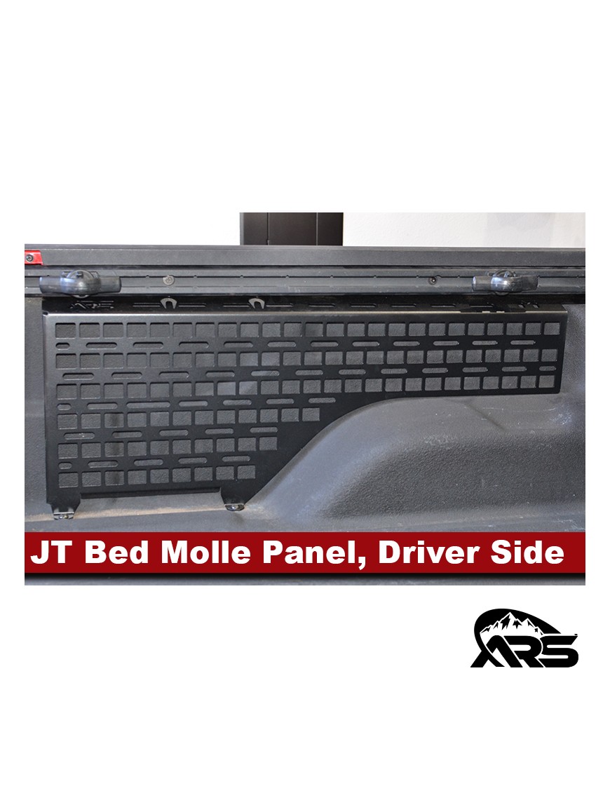 MetalCloak Panel MOLLE do skrzyni ładunkowej, strona kierowcy, Jeep Gladiator JT