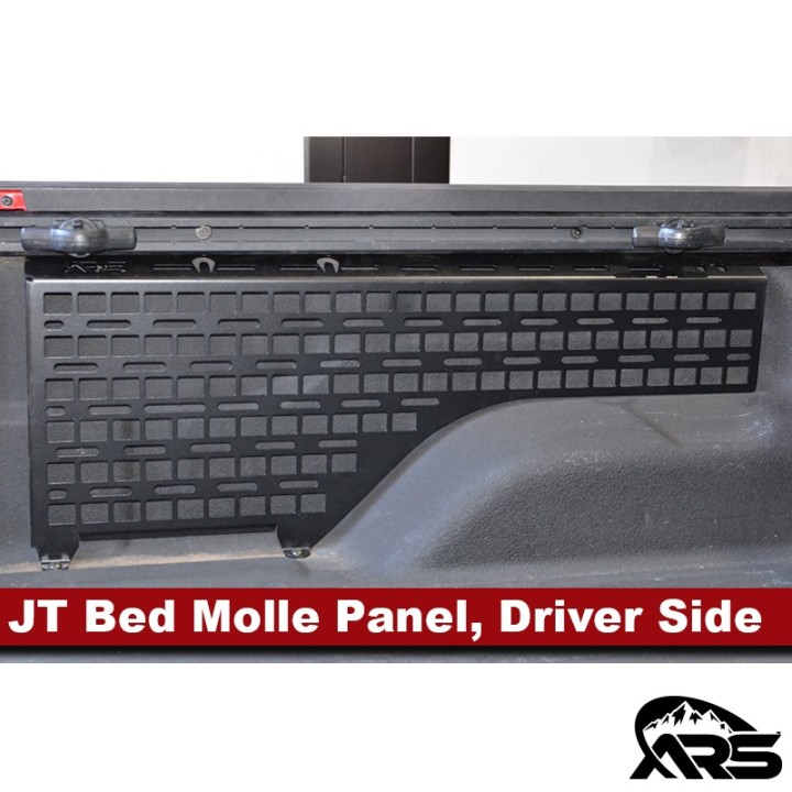MetalCloak Panel MOLLE do skrzyni ładunkowej, strona kierowcy, Jeep Gladiator JT - ujęcie 4