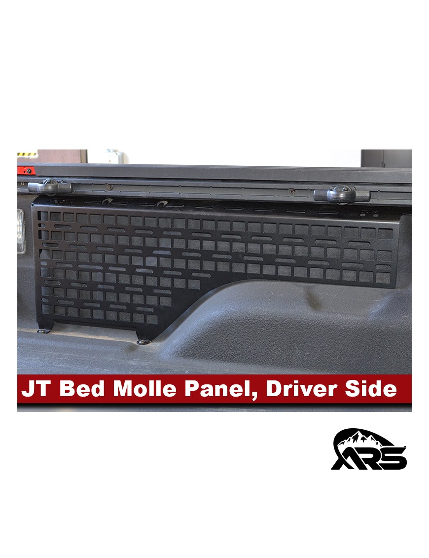 MetalCloak Panel MOLLE do skrzyni ładunkowej, strona kierowcy, Jeep Gladiator JT
