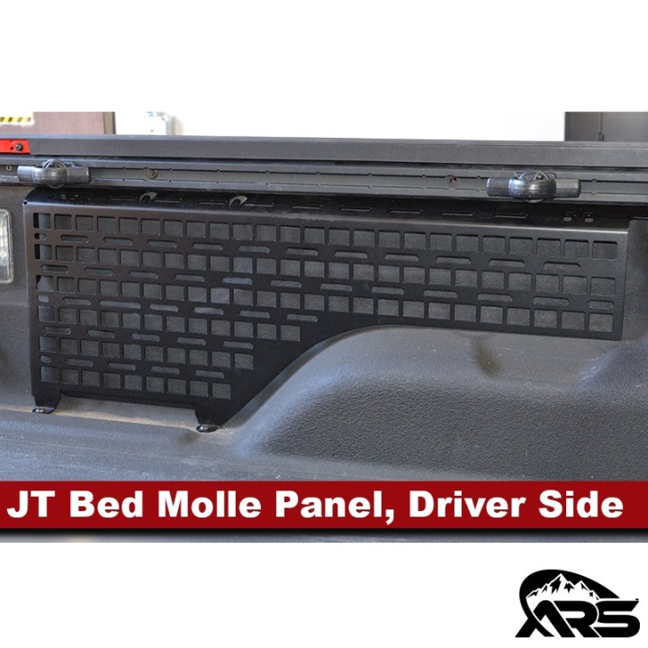 MetalCloak Panel MOLLE do skrzyni ładunkowej, strona kierowcy, Jeep Gladiator JT - ujęcie 5