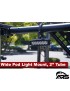 MetalCloak Wąski uchwyt lampy pod light na rurę 2 cale, aluminium frezowane