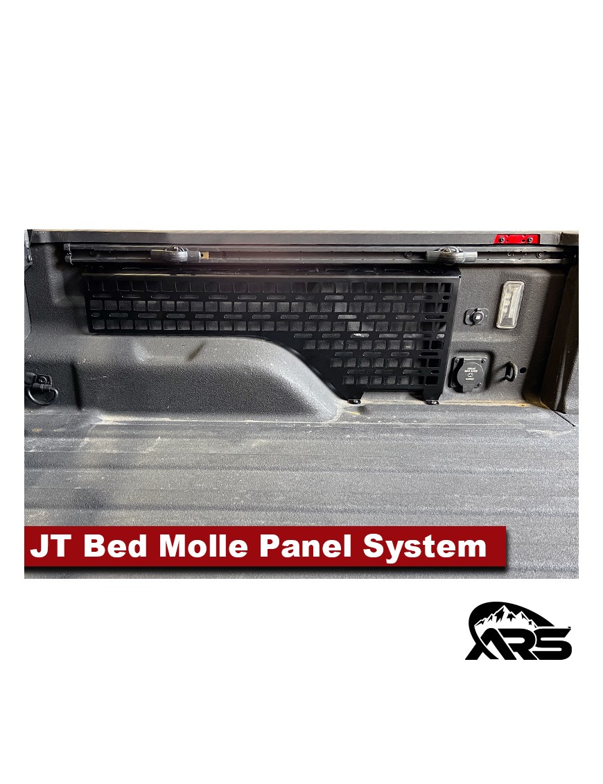 MetalCloak Komplet paneli MOLLE do skrzyni ładunkowej, Jeep Gladiator JT