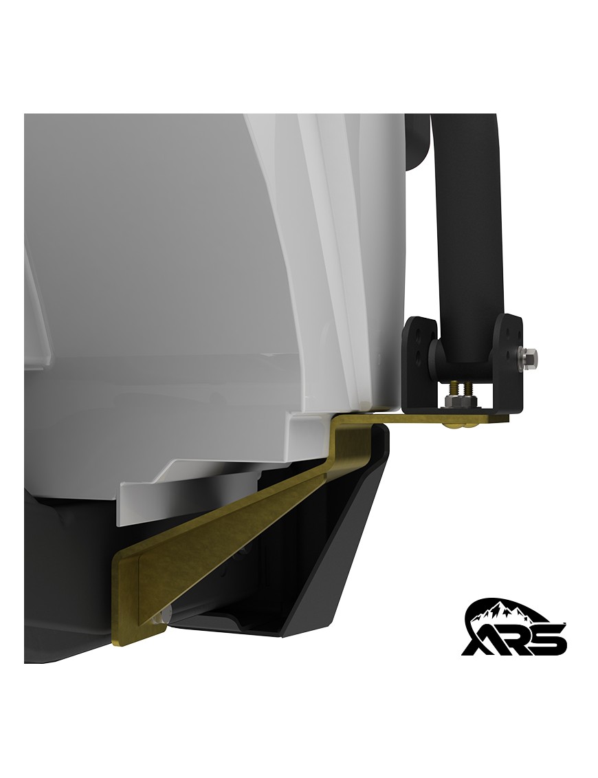 MetalCloak Tylne wsporniki ramowe Rocklander, Jeep Wrangler JK