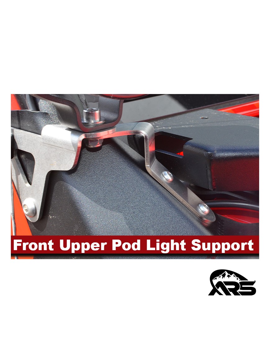 MetalCloak Wspornik górnego uchwytu lamp pod light, Jeep Wrangler JL i Gladiator JT - ujęcie 2