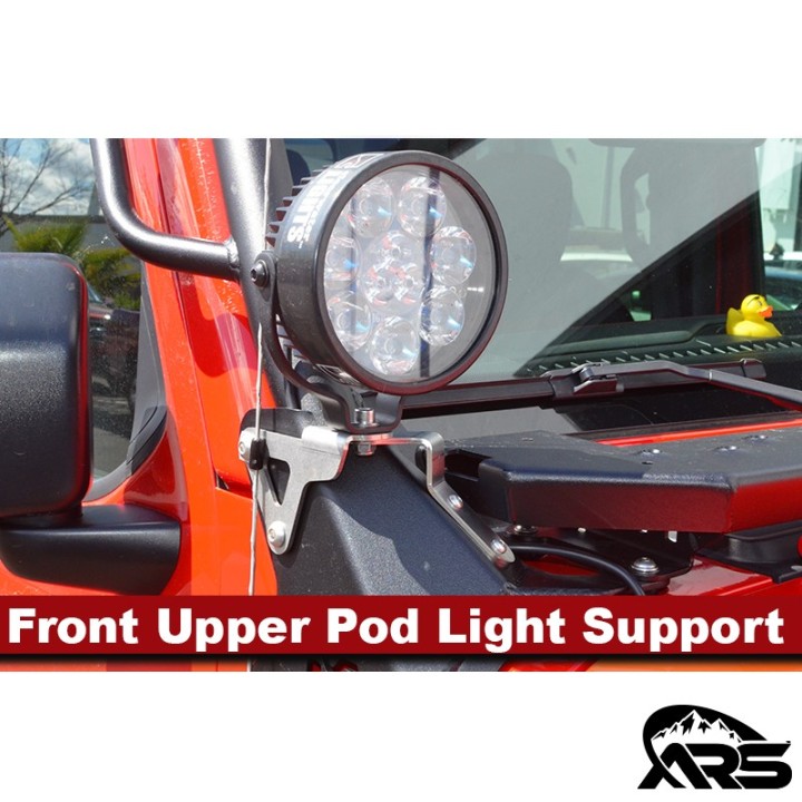 MetalCloak Wspornik górnego uchwytu lamp pod light, Jeep Wrangler JL i Gladiator JT - ujęcie 4