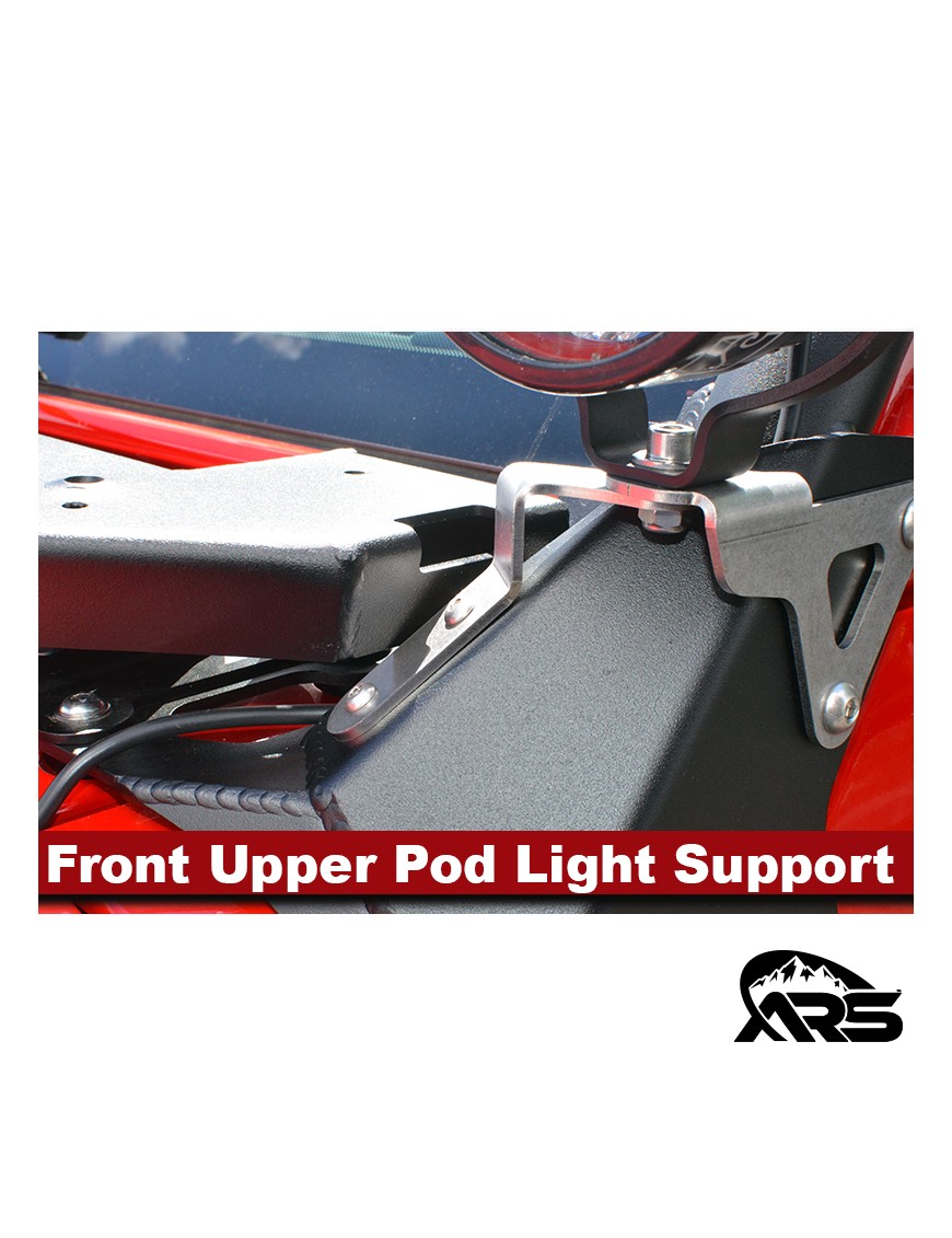 MetalCloak Wspornik górnego uchwytu lamp pod light, Jeep Wrangler JL i Gladiator JT - ujęcie 5