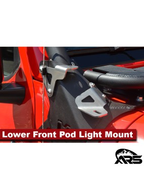 MetalCloak Dolny przedni uchwyt lamp pod light, Jeep Wrangler JL i Gladiator JT
