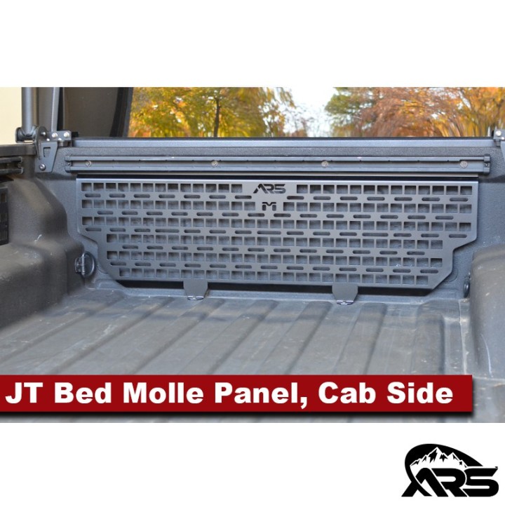 MetalCloak Panel MOLLE do skrzyni ładunkowej przy kabinie, Jeep Gladiator JT - ujęcie 2