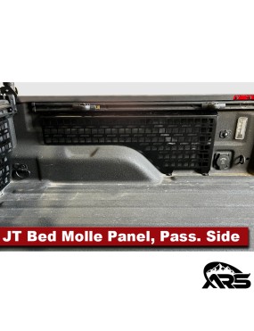MetalCloak Panel MOLLE do skrzyni ładunkowej, strona pasażera, Jeep Gladiator JT