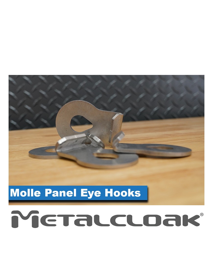 MetalCloak Haki do paneli MOLLE, komplet 6 szt.