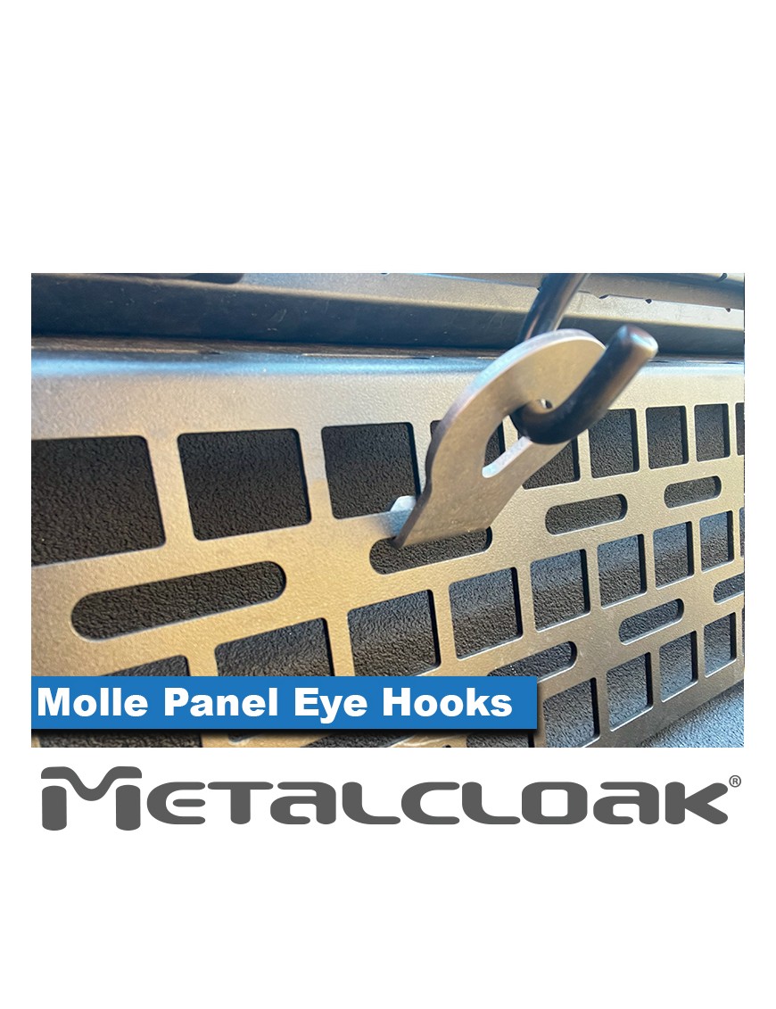 MetalCloak Haki do paneli MOLLE, komplet 6 szt.