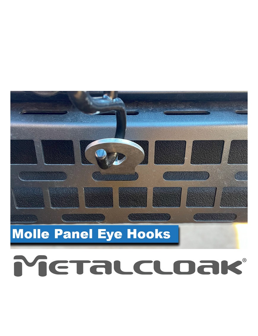 MetalCloak Haki do paneli MOLLE, komplet 6 szt.