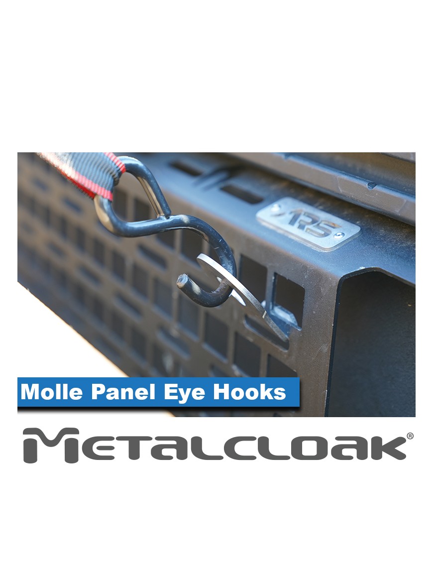 MetalCloak Haki do paneli MOLLE, komplet 6 szt.