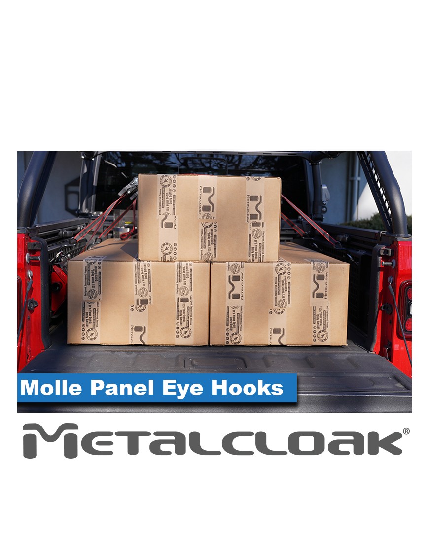 MetalCloak Haki do paneli MOLLE, komplet 6 szt.
