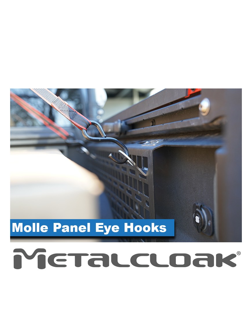 MetalCloak Haki do paneli MOLLE, komplet 6 szt.