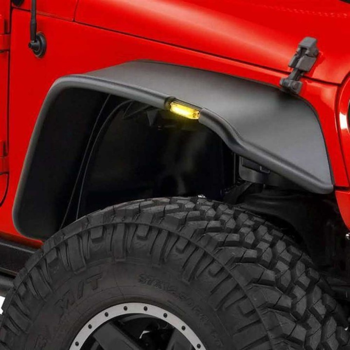 Poszerzenia błotników przód i tył standardowa szerokość RealTruck Bushwacker Flat Style - ujęcie 2