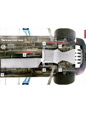 Płyta osłonowa podwozia przód Heavy Duty MAER