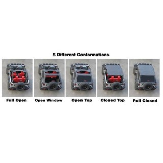 Kompletny soft top Fastback Suntop - ujęcie 2