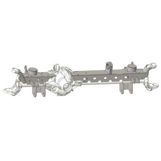 Wzmocnienie mostu przód Dana 44 JK z relokacją mocowań zawieszenia do Jeep WJ lift 4"+ Iron Rock Off Road - ujęcie 2