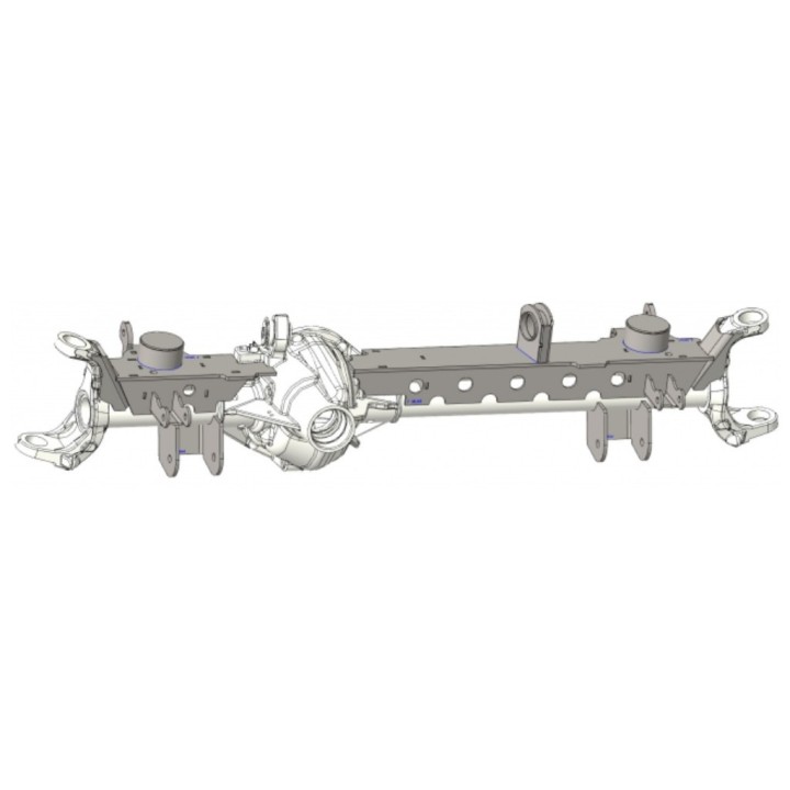 Wzmocnienie mostu przód Dana 44 JK z relokacją mocowań zawieszenia do Jeep WJ lift 4"+ Iron Rock Off Road - ujęcie 2