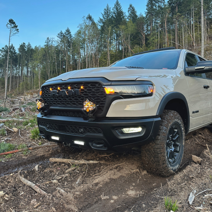 Płyta pod wyciągarkę z oświetleniem LED Offroad Package Vice Design RHO - ujęcie 4