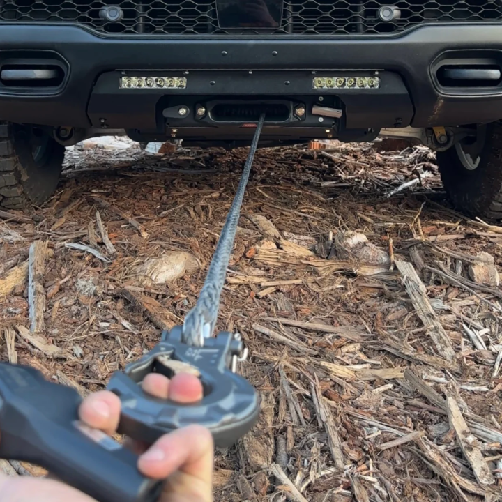 Płyta pod wyciągarkę z oświetleniem LED Offroad Package Vice Design RHO - ujęcie 7