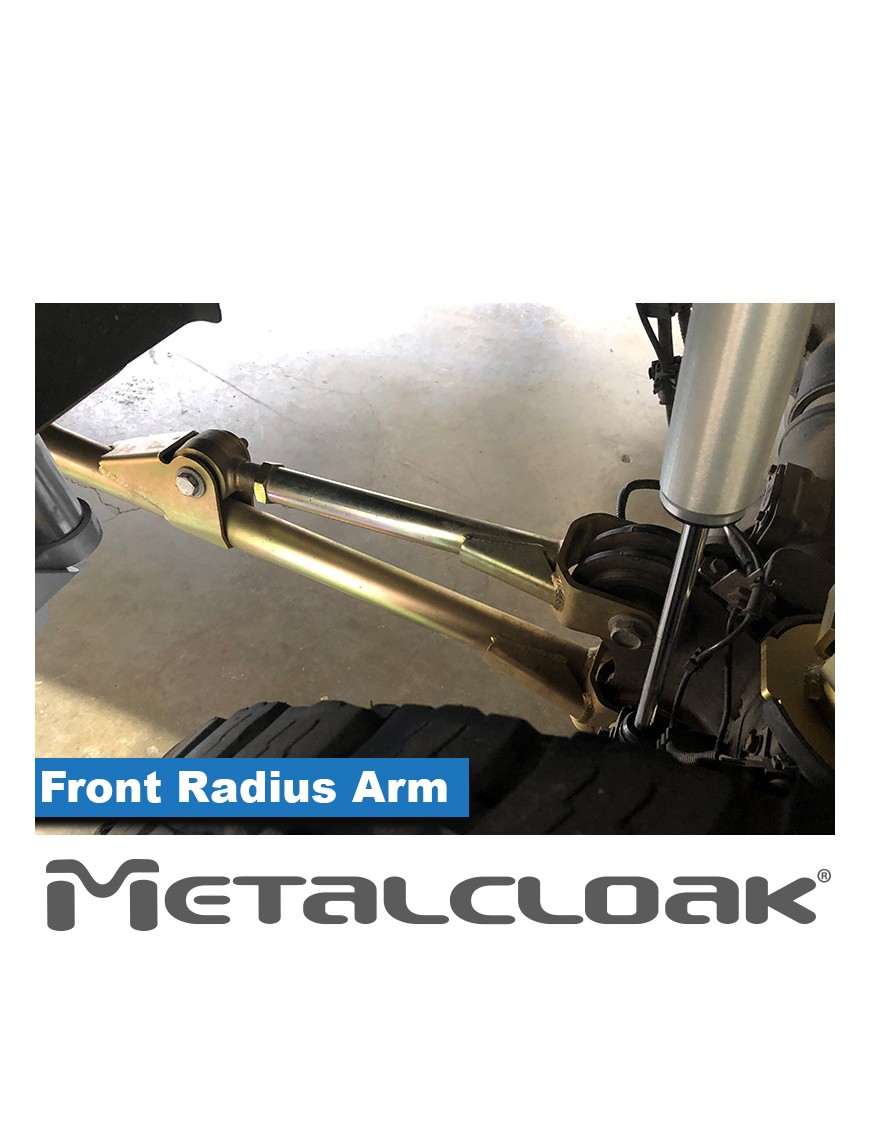 MetalCloak Zestaw zawieszenia Lock-N-Load Radius Arm 4,5", RAM 2500 diesel 2014-2018