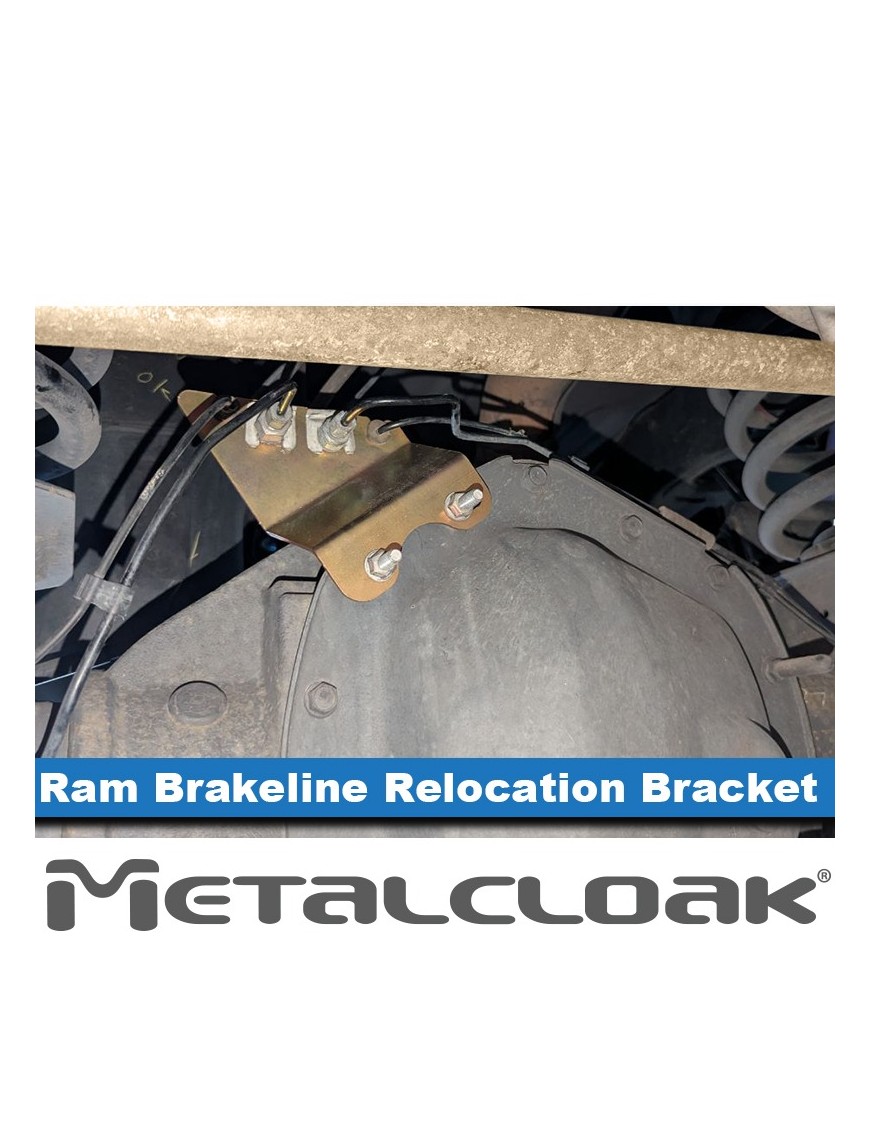 MetalCloak Wspornik przesuwający tylne przewody hamulcowe, RAM 2500 2014+