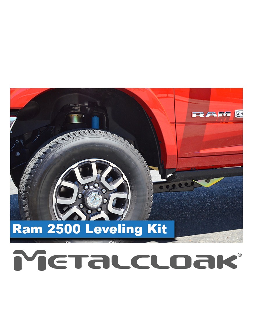 MetalCloak Zestaw wyrównujący przód (leveling) 2,5", RAM 2500/3500 diesel 2014+