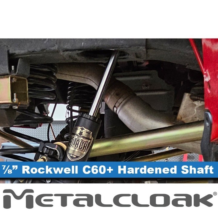 MetalCloak Amortyzatory RockSport BLACK ze zbiornikiem, tył, para, lift 3,5", RAM 2500 2014+ - ujęcie 5