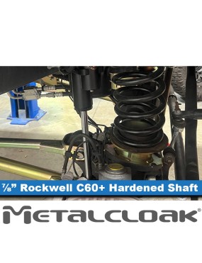 MetalCloak Amortyzatory RockSport BLACK ze zbiornikiem, przód, para, lift 4,5", RAM 2500 2014+